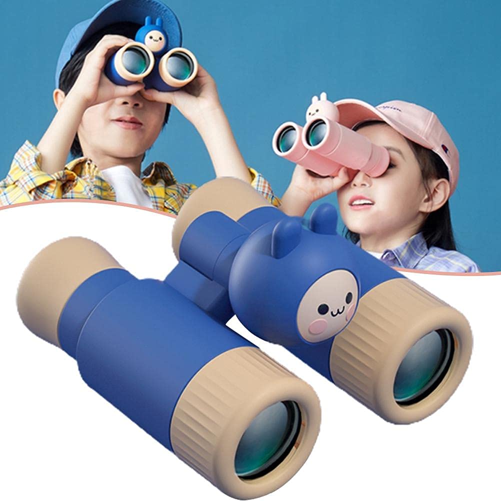 **Kids Binoculars - High-Definition Detachable Compact Telescope for Boys & Girls Ages 4-9 - Perfect for Outdoor Adventures, Hiking, Bird Watching, Travel & Sports (Blue)**