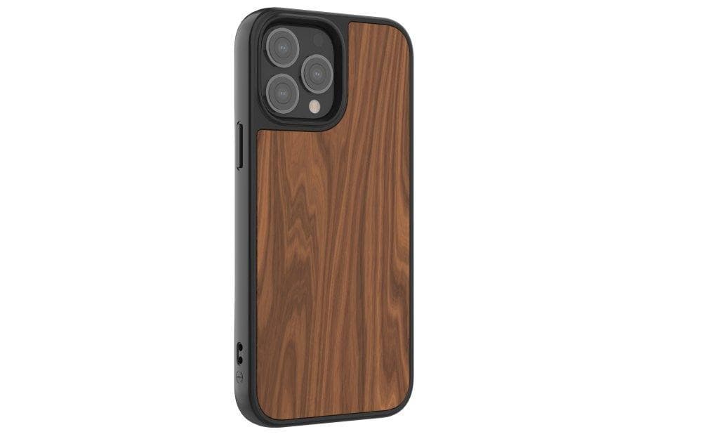 Impact Zero® Premium Walnut Wood Protective Case for iPhone 13 Pro - Slim Durable Cover with Shock Absorption - Perfect for Everyday Use, Travel & Outdoor Activities