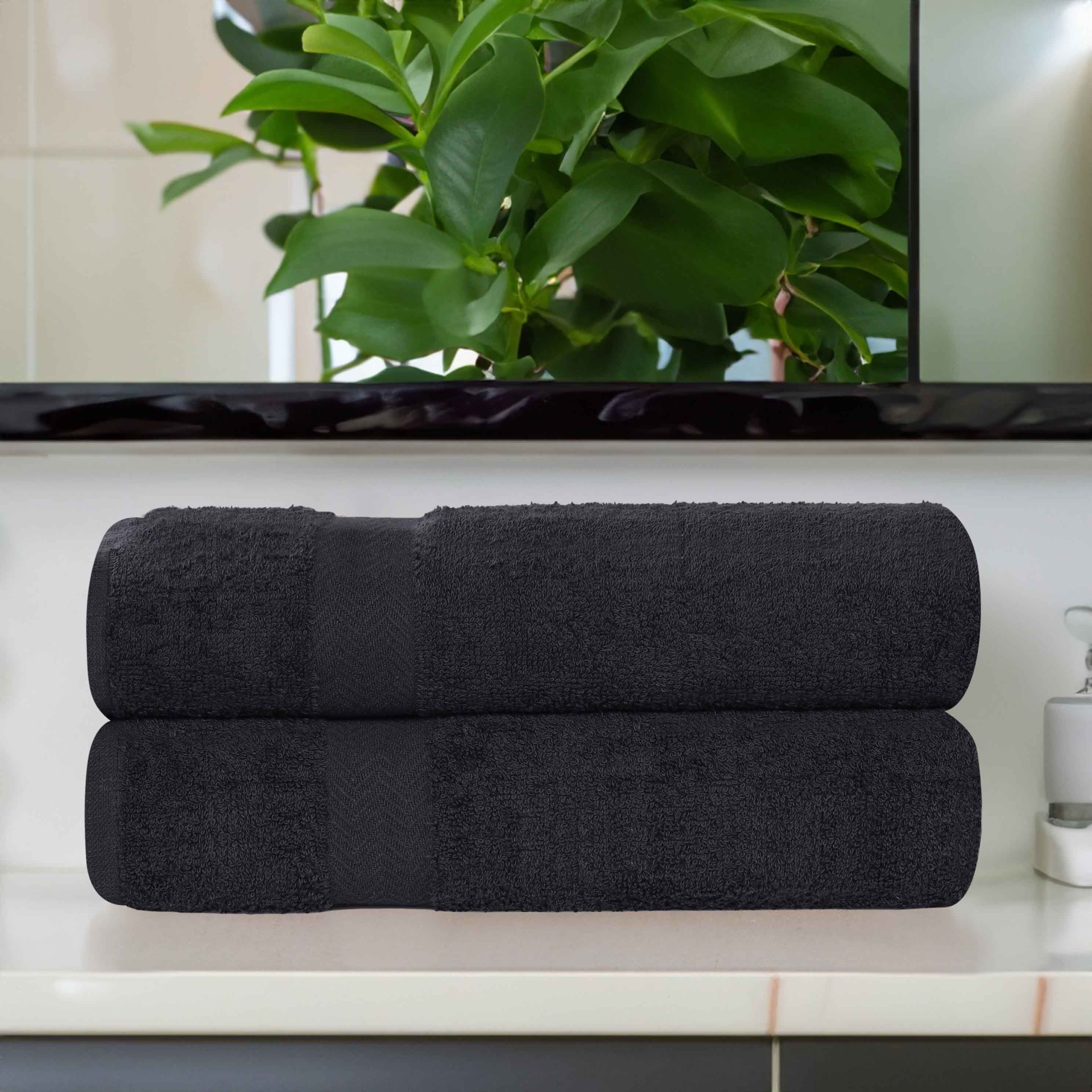 Franklin Eco-Friendly Organic Cotton 2-Piece Bath Sheet Set | Ultra Soft & Absorbent Towels for Spa, Beach & Luxury Bathroom Use