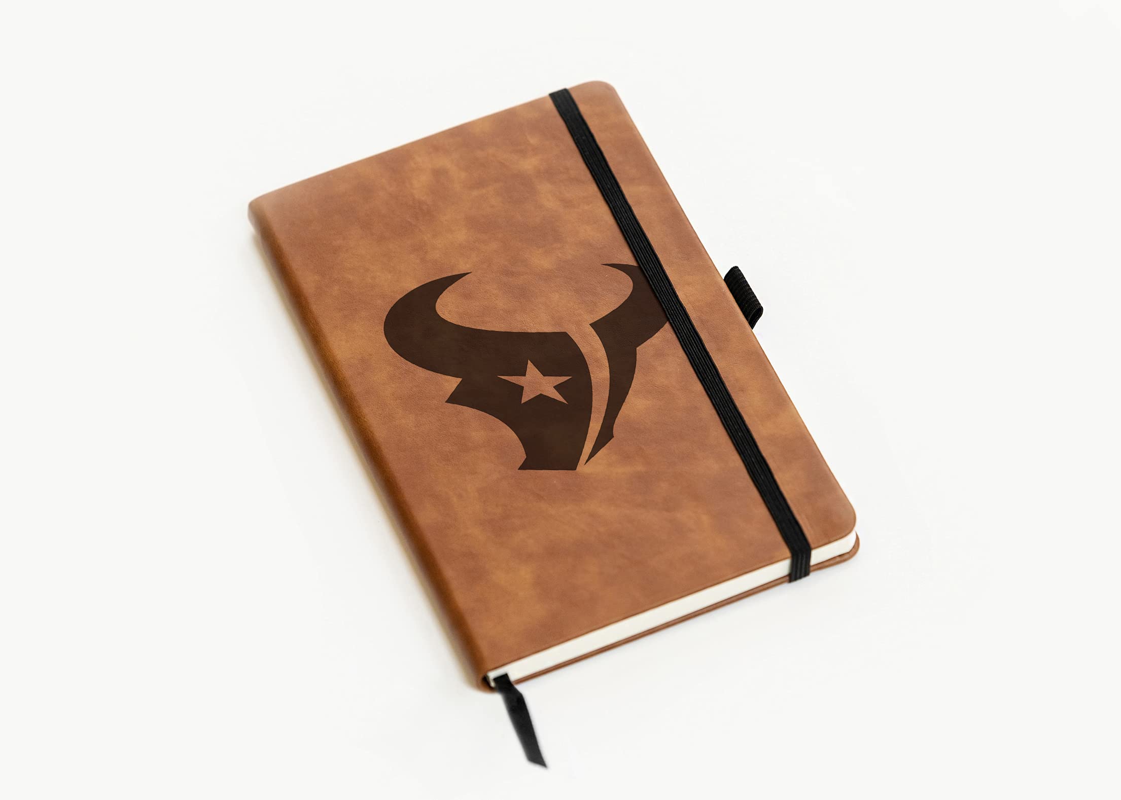 Houston Texans NFL Laser-Engraved Notepad - Premium Football Team Notebook for Office, School & Game Day Planning | Official NFL Merchandise