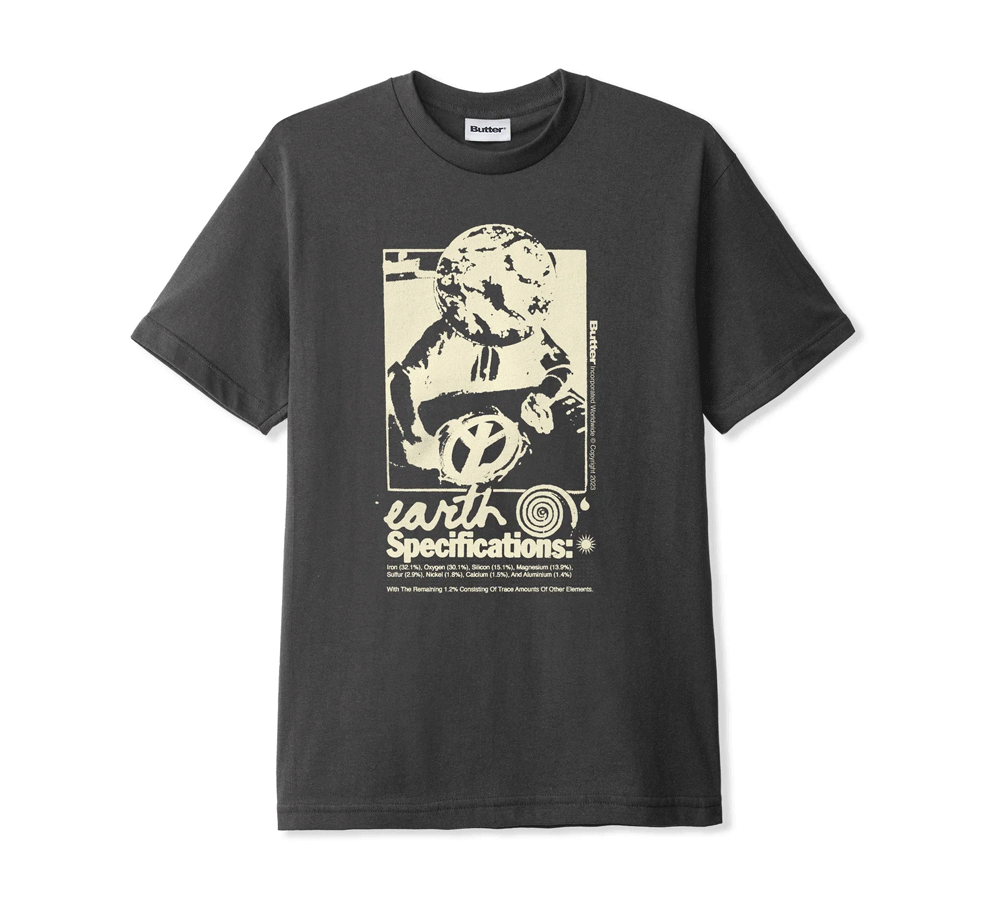 Earth Spec Tee 1 - Eco-Friendly Organic Cotton T-Shirt for Men & Women | Comfortable Casual Wear for Everyday, Travel & Outdoor Activities