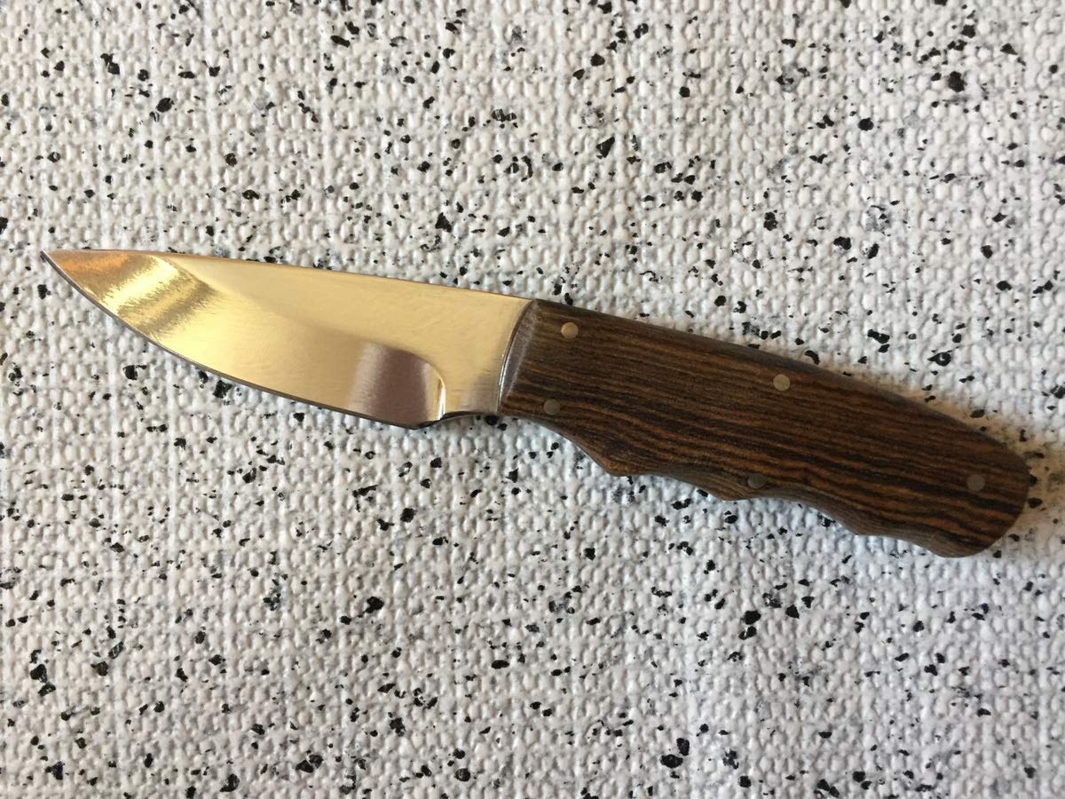 Premium Coyote Skinner Hunting Knife - High Carbon Steel Blade with Ergonomic Handle - Perfect for Field Dressing, Survival & Everyday Carry (EDC) - Ideal for Hunters, Outdoorsmen & Bushcraft Enthusiasts