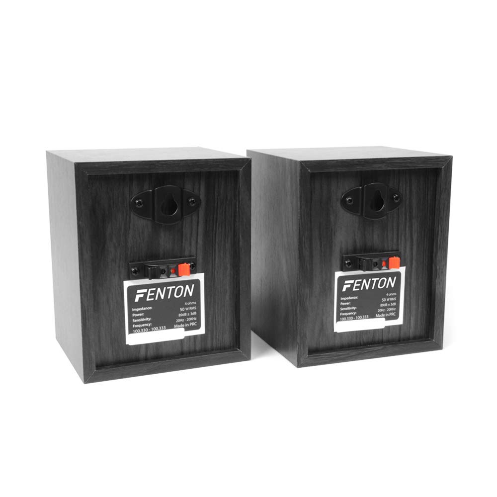 Fenton 5.1 Channel Black Home Theater Speaker System with Powerful Bass - Immersive Surround Sound for Movies, Music & Gaming | Easy Setup Hi-Fi Audio System | Perfect for Living Room, Home Cinema & Gaming Setup