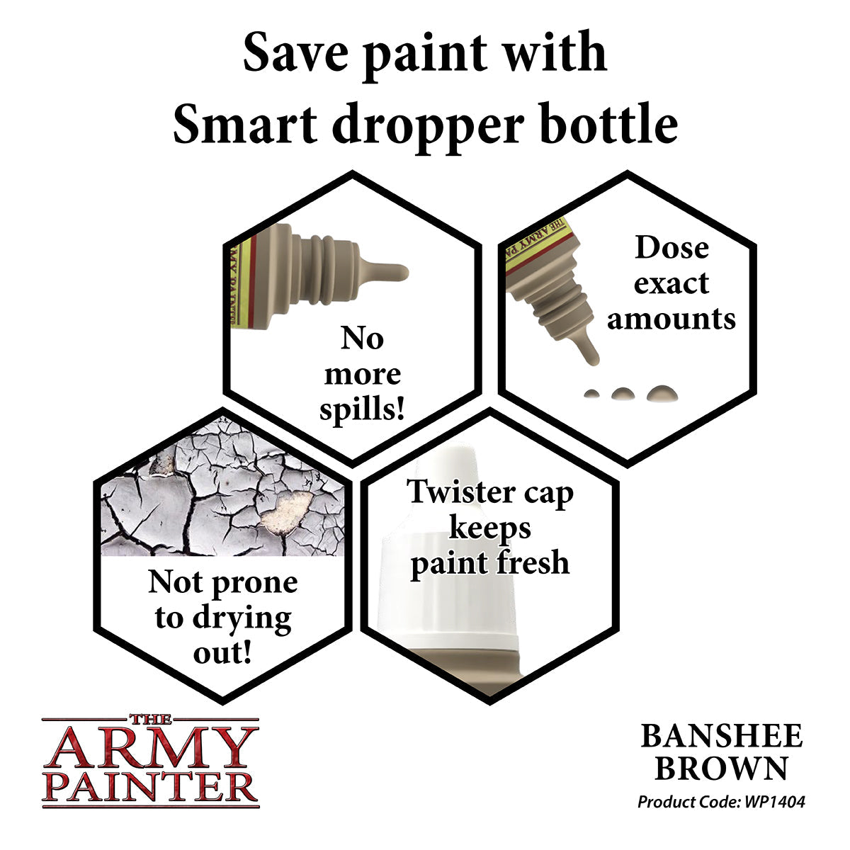 Warpaints Banshee Brown - Professional Makeup for Cosplay & Halloween - Perfect for Costume Parties & Theatrical Performances