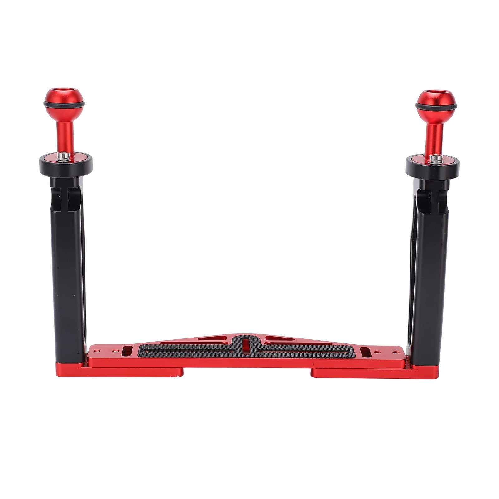 Professional Underwater Camera Housing Tray - Telescopic Dual Handle Stabilizer for Balanced Shooting | Perfect for Scuba Diving, Snorkeling & Underwater Photography