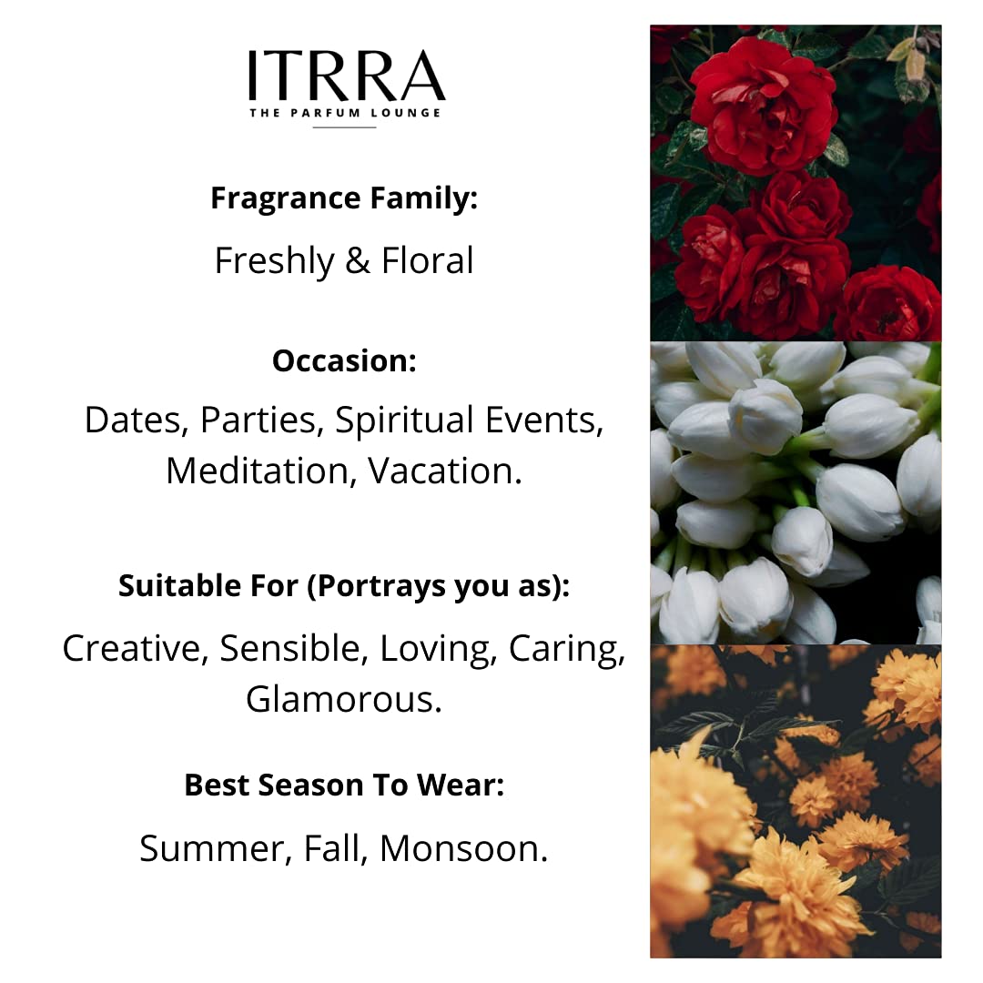 Luxury Attar Perfume Oil - Jannatul Zahra Premium Long Lasting Fragrance | Alcohol-Free Natural Roll On Perfume for Women | 4ml Concentrated Scent | Perfect for Daily Wear, Special Occasions & Gift Giving