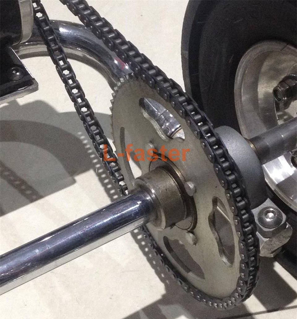 L-faster 25H Chain Electric Motorcycle Sprocket - Replacement Chain Wheel for 50CC 2 Stroke Dirt Bikes & Electric Scooters - Durable Sprocket Gear for Off-Road Riding & Urban Commuting