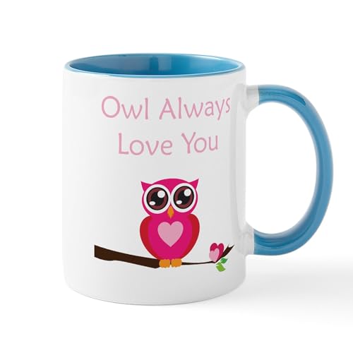 White/Blue Inside - Owl Always Love You Mug