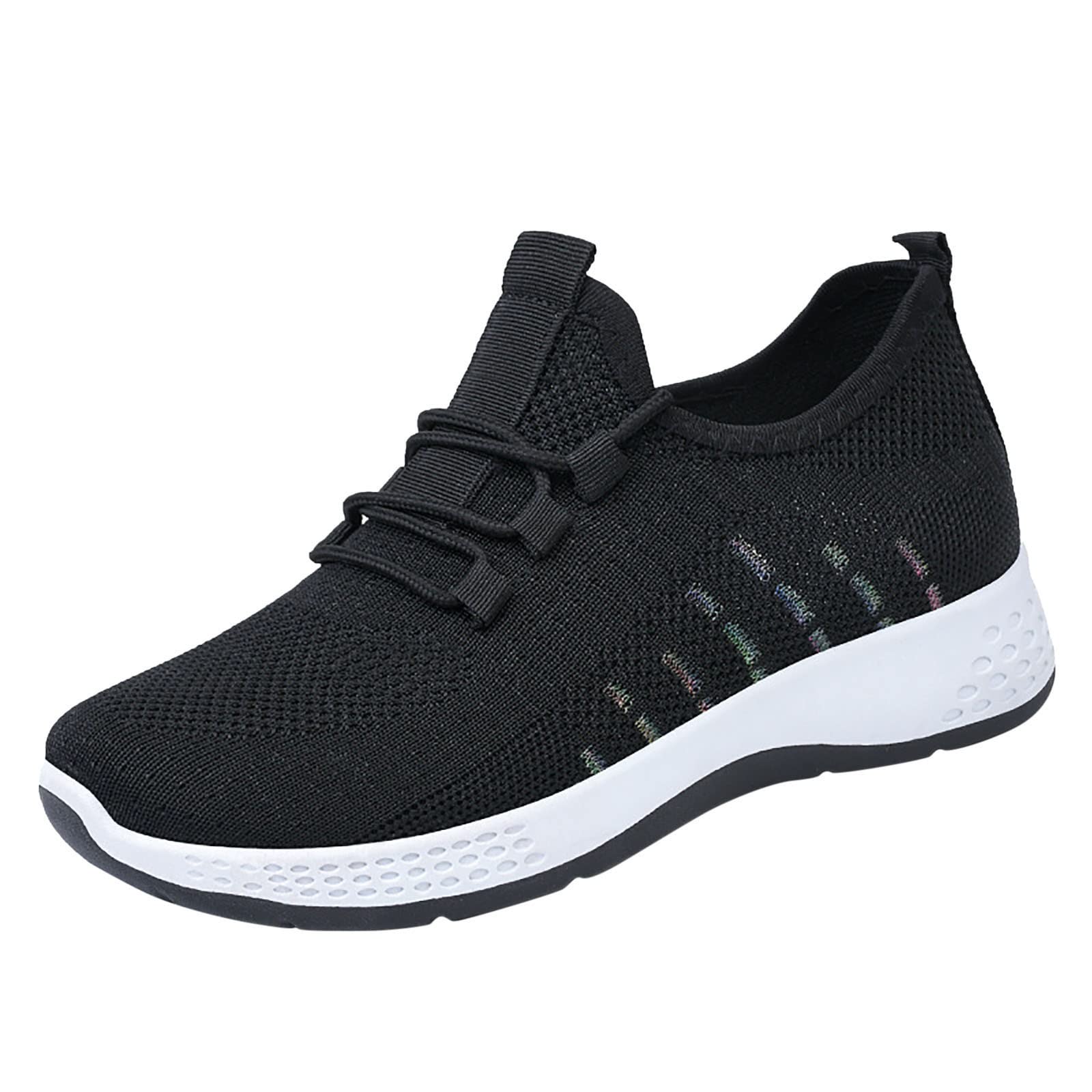 Breathable Women's Mesh Running Shoes - Lightweight Casual Sneakers for Fitness, Sports & Outdoor Activities | Comfortable Walking & Jogging Shoes for Women (Brown)
