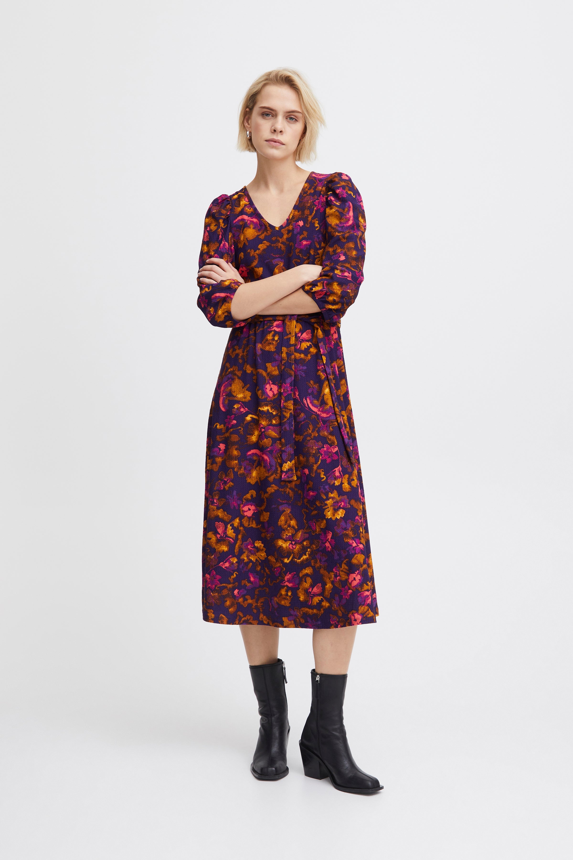 Lobelia Women's Floral Summer Dress - Elegant Casual Flowy Maxi Dress for Beach, Vacation & Outdoor Parties