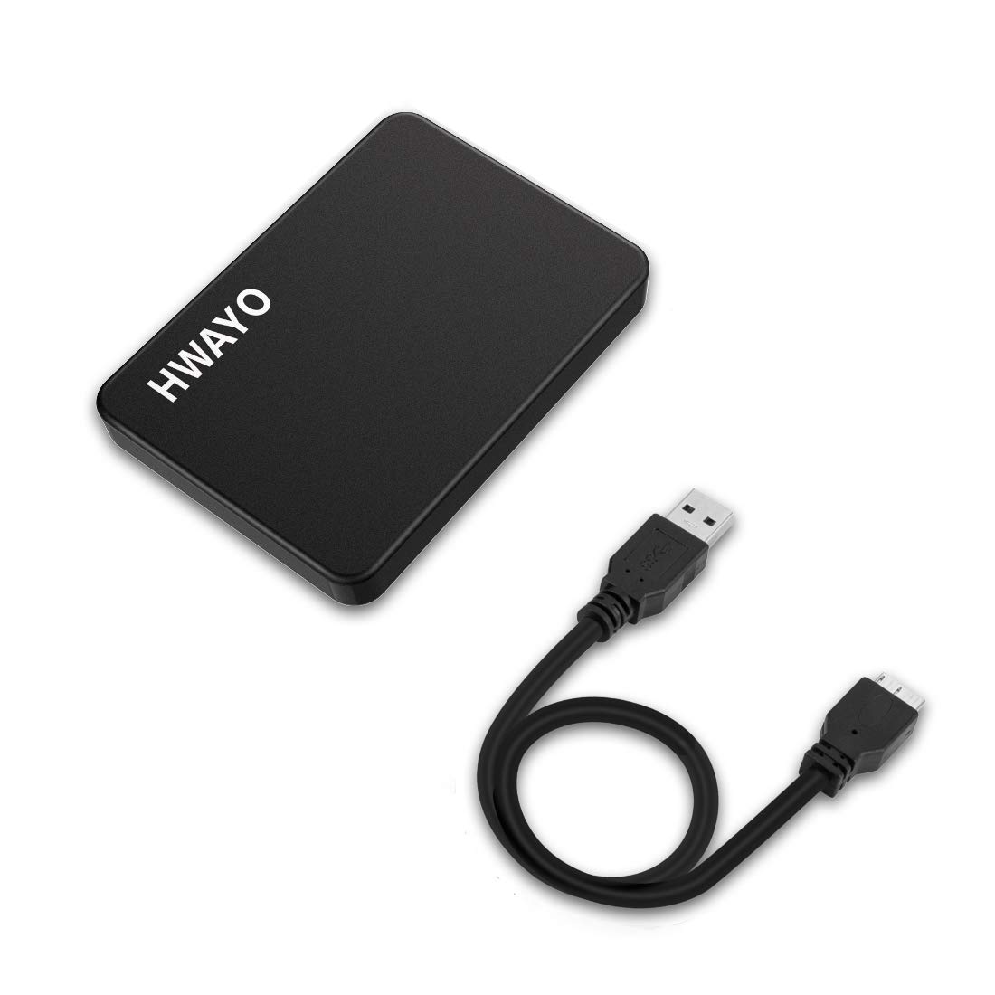 120GB Ultra Slim Portable External Hard Drive - USB 3.0 HDD Storage for PC, Laptop, MacBook - Fast Data Transfer, Plug & Play - Perfect for Work, Travel & Backup