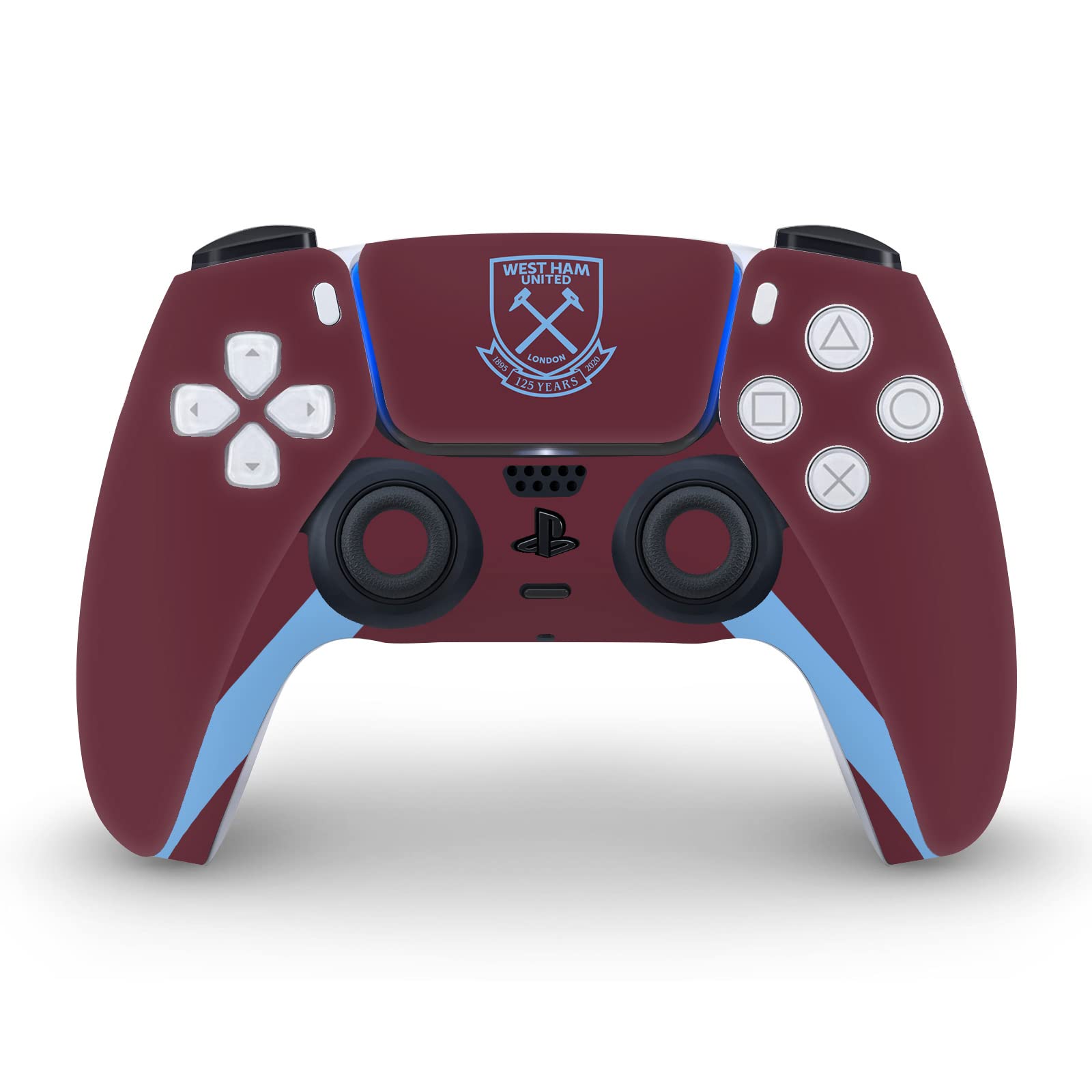 2020/21 Home Jersey Matte Vinyl Gaming Skin Cover for Sony PlayStation 5 PS5 Disc Edition & DualSense Controller - Perfect for Gaming Sessions, Sports Fans, and Console Protection