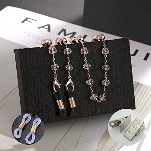 Stylish Multifunctional Glasses Chain & Sunglasses Holder with Adjustable Lanyard - Perfect for Reading Glasses, Face Masks, and Eyewear Accessories - Ideal for Outdoor Activities, Work, and Daily Use