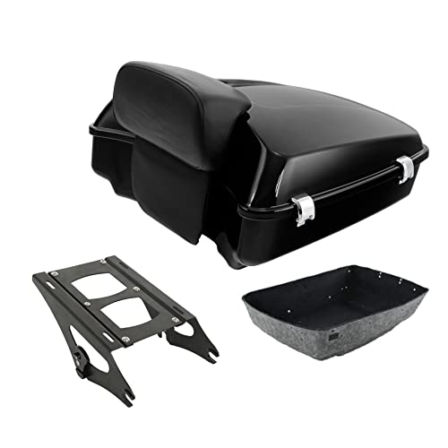 Vivid Black Chopped Trunk+Black Rack