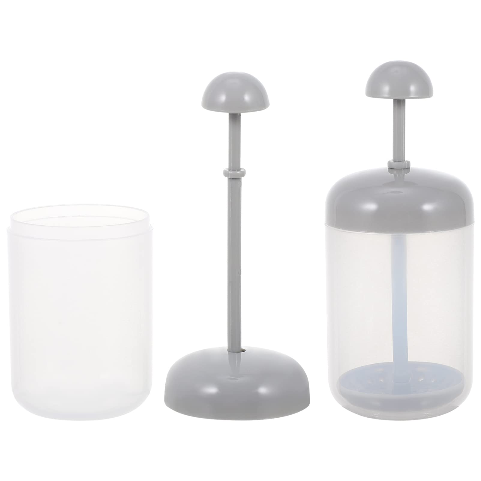 LALAFINA 2 Pack Portable Foaming Cup for Face Wash Maker - Simple & Stylish Design for All Skin Types | Perfect for Travel, Bathroom & Skincare Routine
