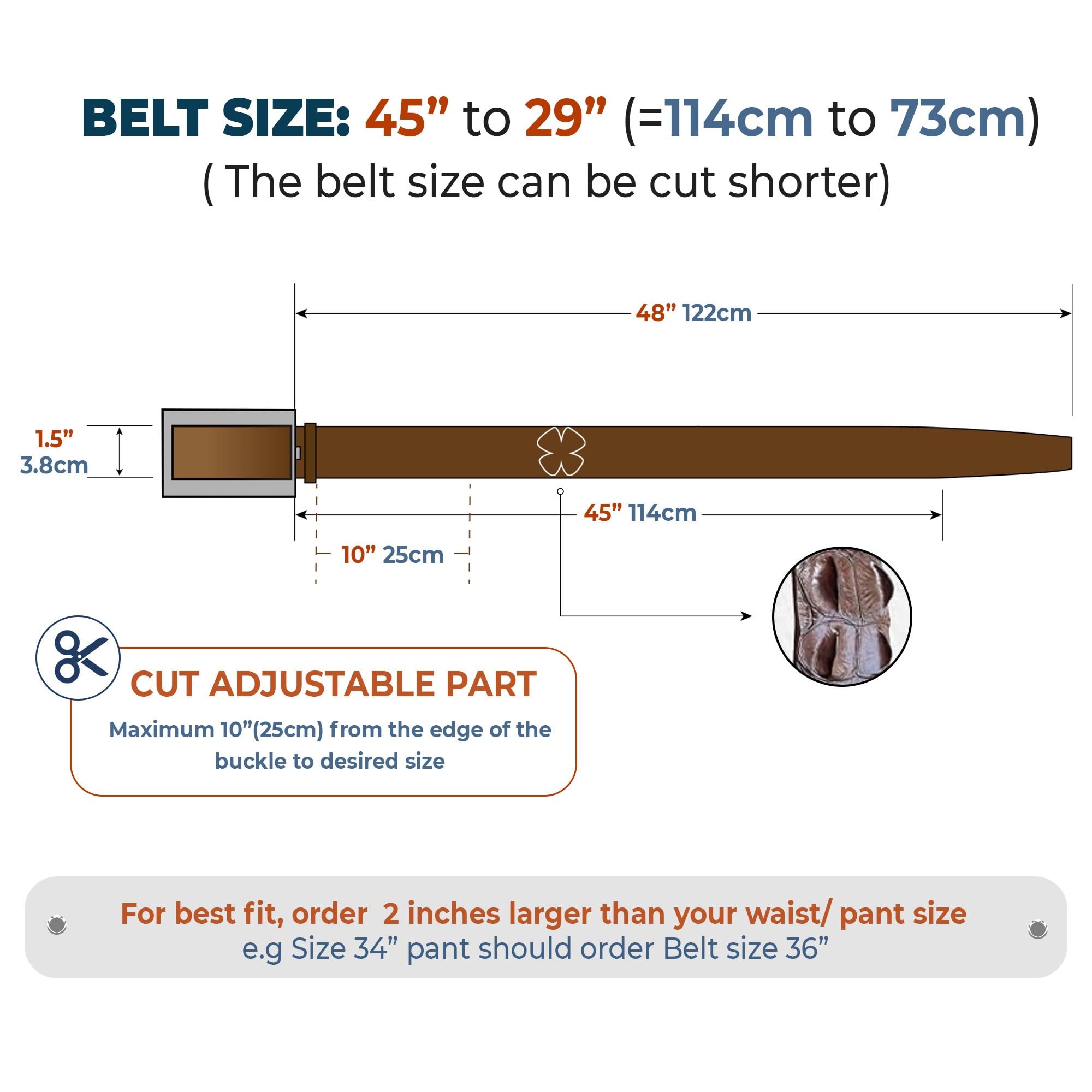 Premium Genuine Alligator Leather Belt for Men - Luxury Crocodile Skin Belth with Automatic Ratchet Buckle - Handmade Hornback Design - Perfect for Golf, Business & Formal Occasions