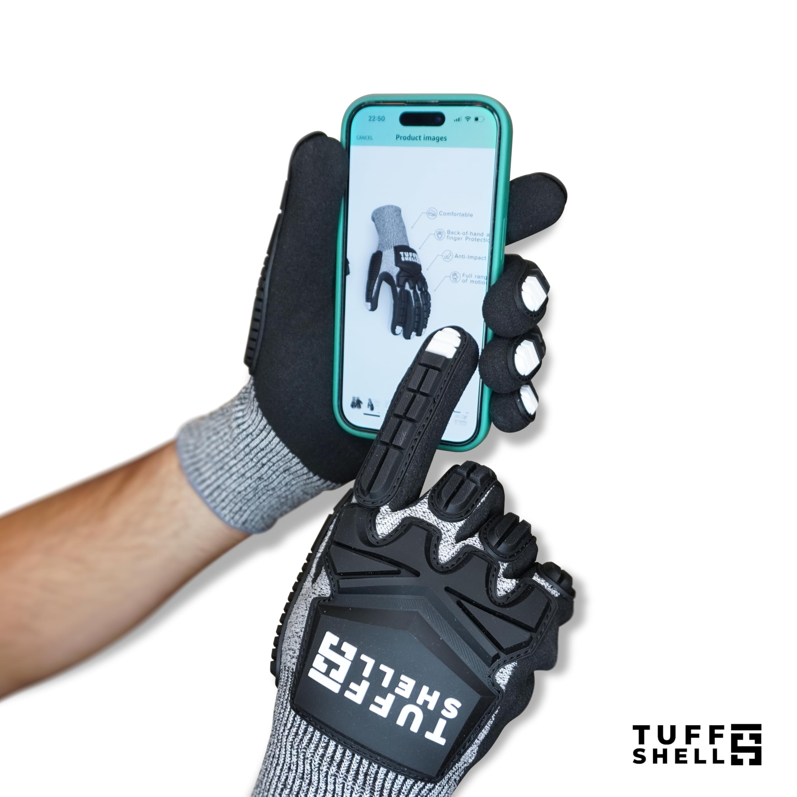 Cut Resistant Lobster Gloves - Touchscreen Compatible, Durable Crab & Spearfishing Gloves for Lobstering, Diving & Fishing - Perfect for Underwater Hunting & Marine Activities