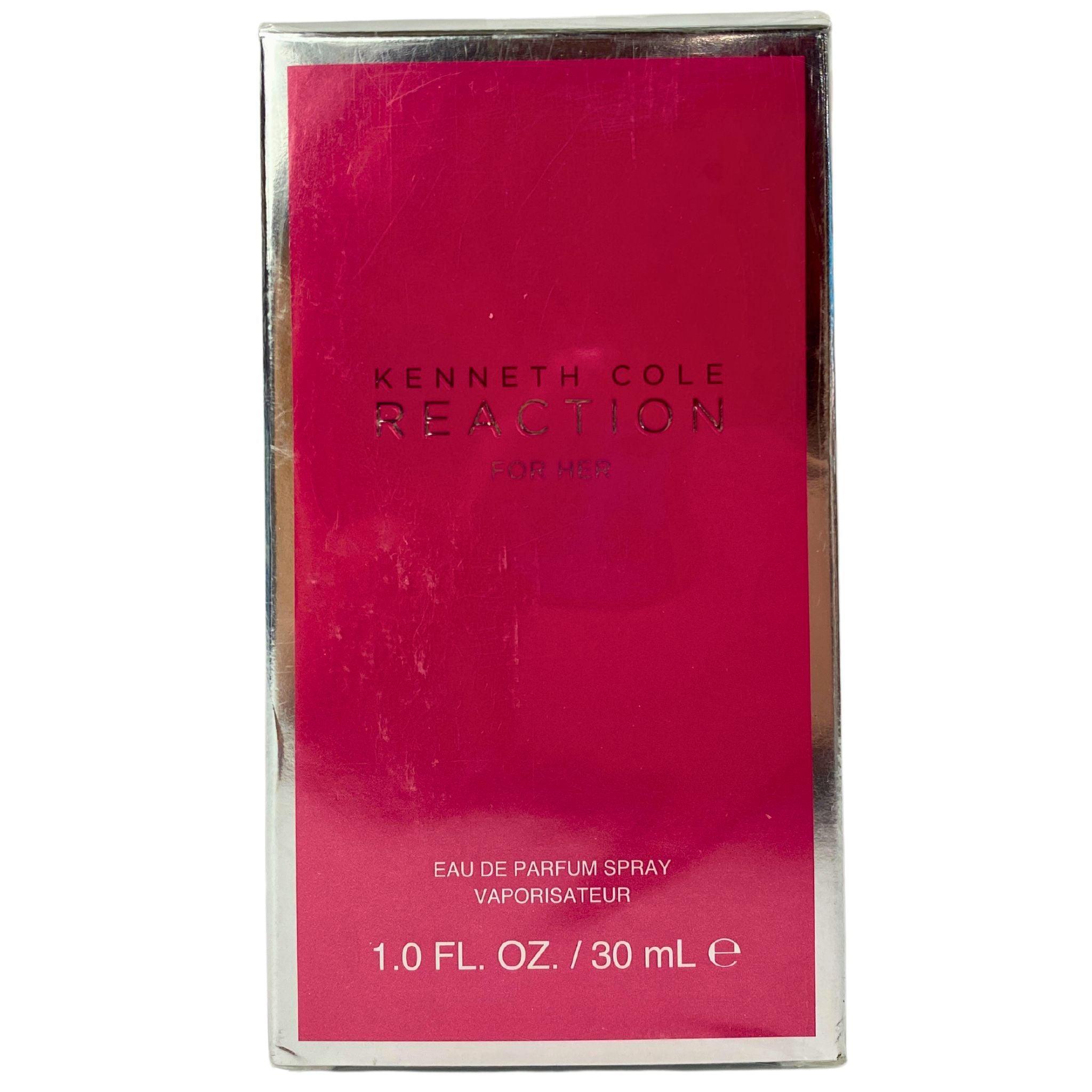 Kenneth Cole Reaction for Her Eau de Parfum Spray 1 oz (50 Pack) - Women's Floral Fragrance for Everyday Wear, Date Nights & Special Occasions