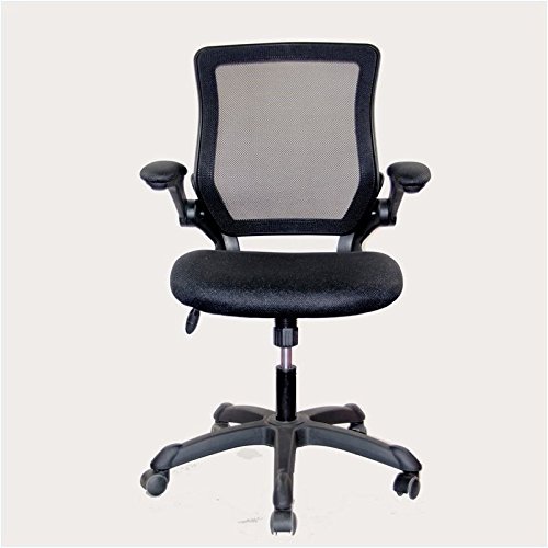 Home Square 2-Piece Office Set with Ergonomic Chair & Desk in Gray/Black - Perfect for Home Office, Small Workspace & Remote Work Setup