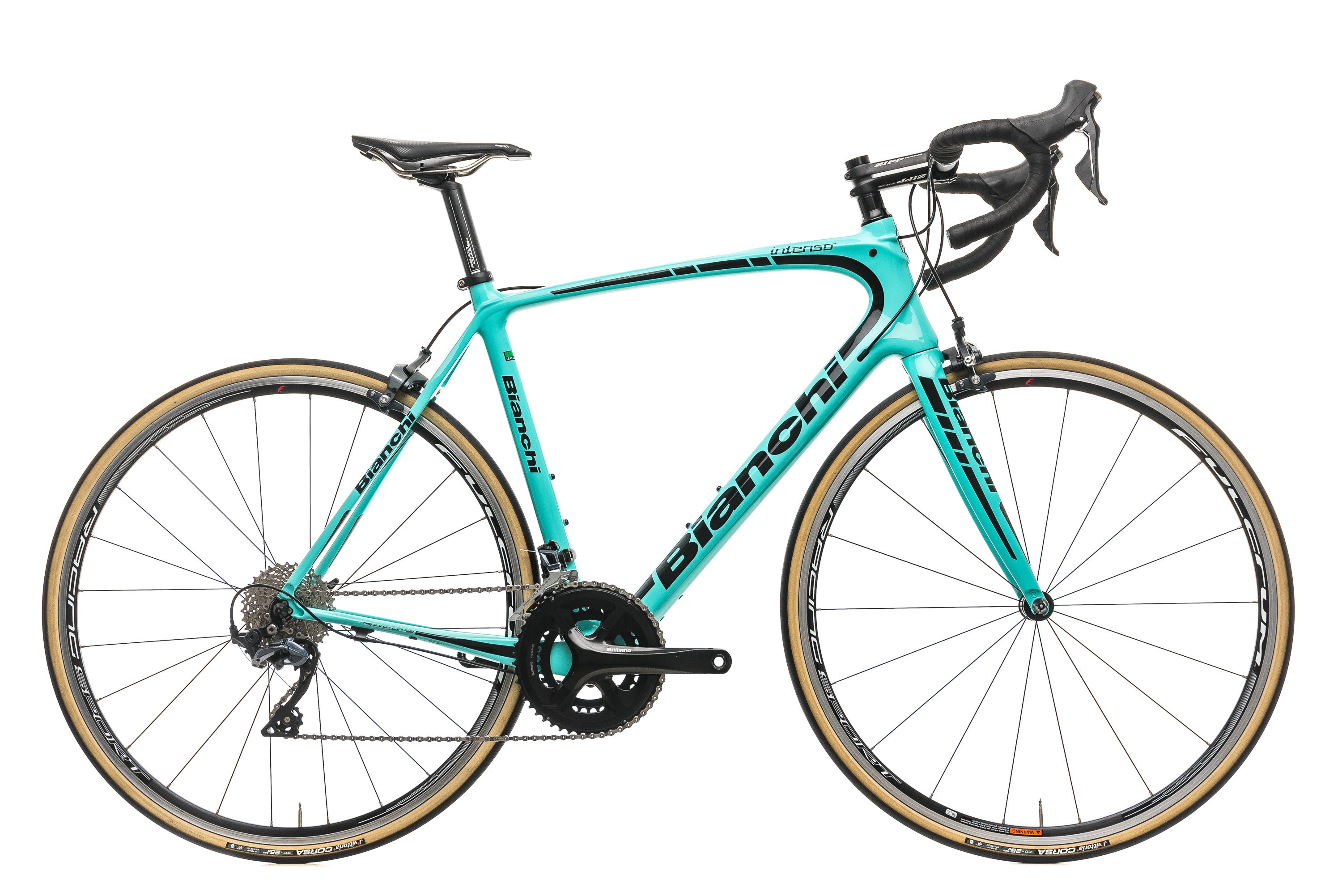 Bianchi Intenso 2018 Road Bike - 57cm Carbon Frame, Lightweight & Fast - Perfect for Racing, Commuting & Long-Distance Cycling