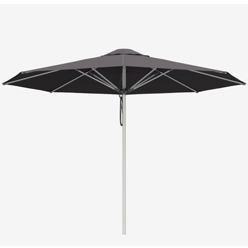 Shade7 Milan 4.0m Octagonal Outdoor Patio Umbrella - Charcoal Grey | Perfect for Poolside, Backyard, and Outdoor Dining Areas