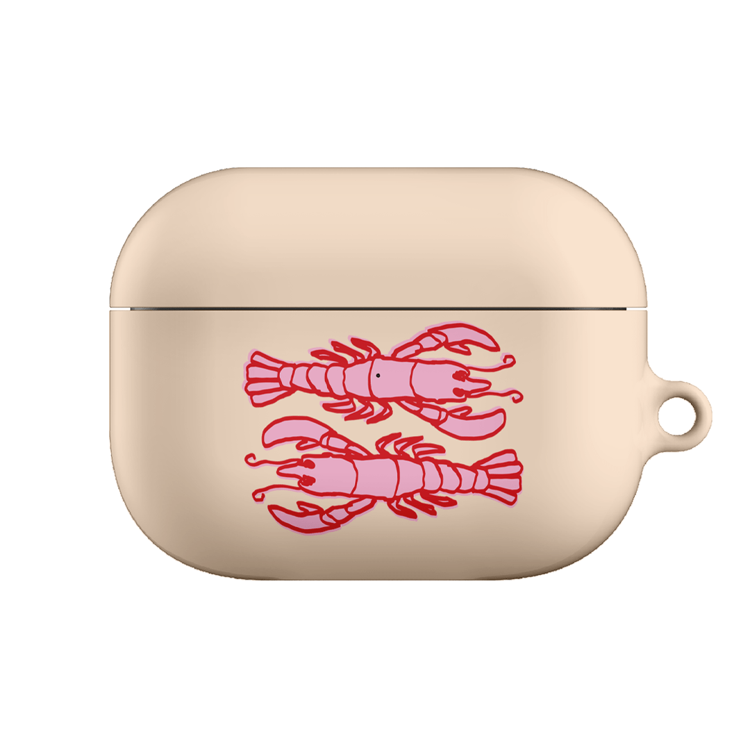 Premium Lobster Love AirPods Pro Case - Cute & Protective Cover for Apple AirPods Pro (2nd/1st Gen) - Perfect Gift for Music Lovers & Marine Life Enthusiasts - Use at Home, Gym, Travel & Outdoor Activities