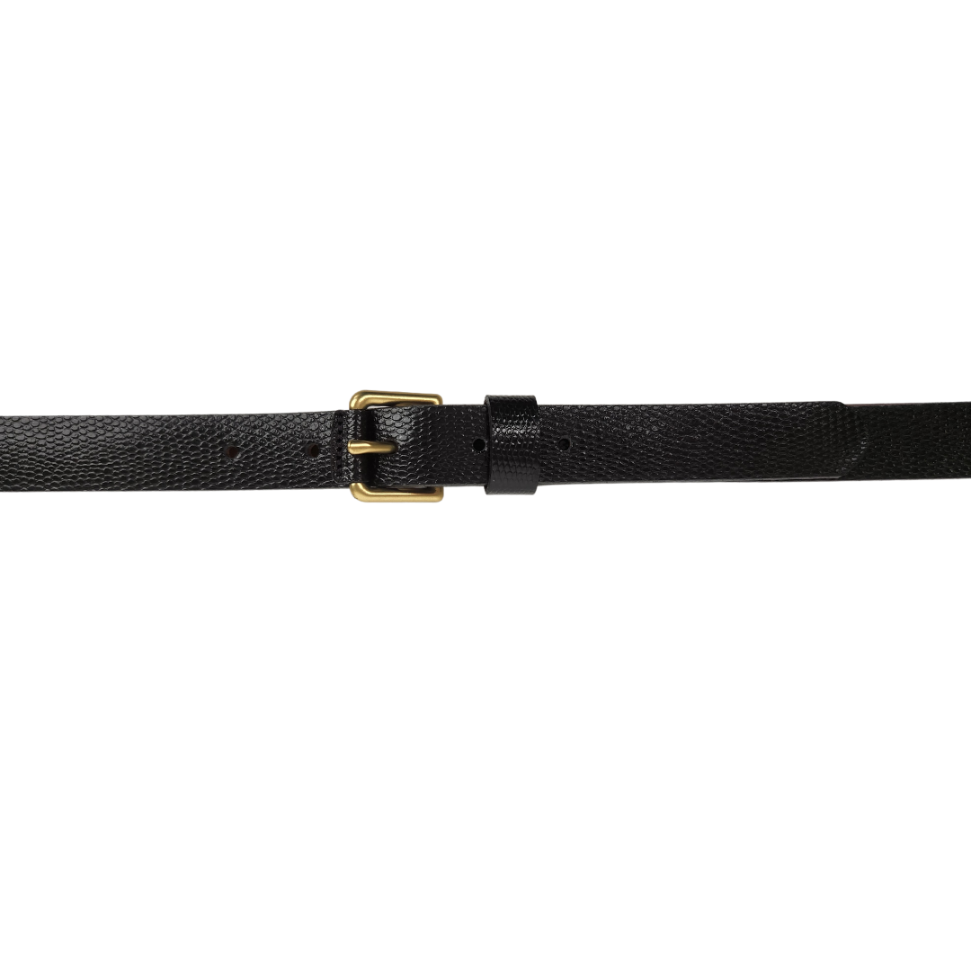 22mm Genuine Italian Leather Belt for Men - Classic & Durable Dress Belt for Business, Casual & Formal Wear