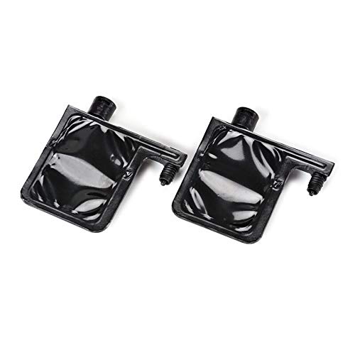10Pcs Black Big UV Ink Damper for Epson DX4 DX5 Printers - Compatible with Roland, Mimaki, Allwin X6 Eco Solvent Printers (3x2mm) - Replacement Parts for PRTA17925 - Ideal for High-Volume Printing & Maintenance