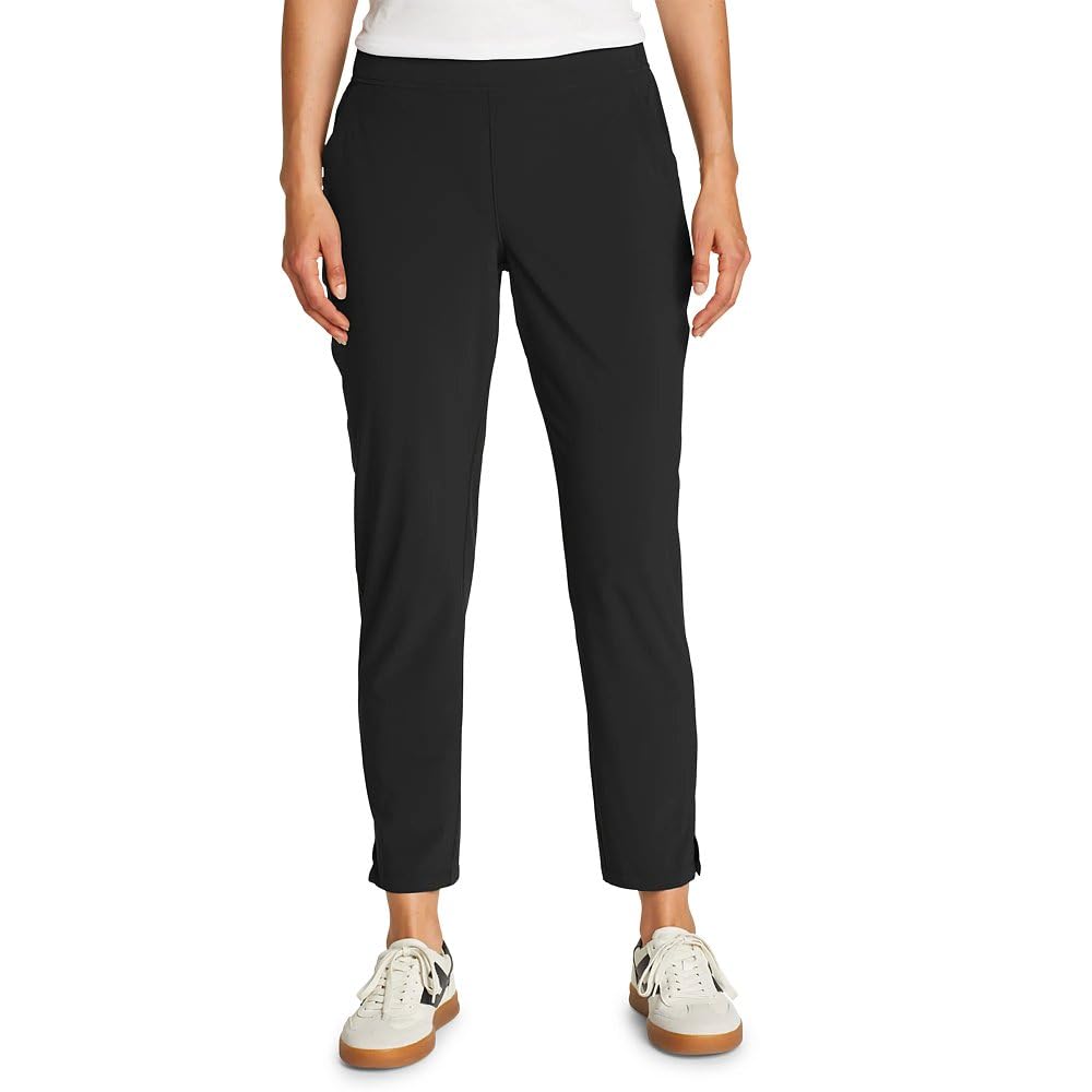 Eddie Bauer Women's Departure Ankle Pants - Lightweight Travel & Hiking Pants for Outdoor Adventures, Work & Casual Wear