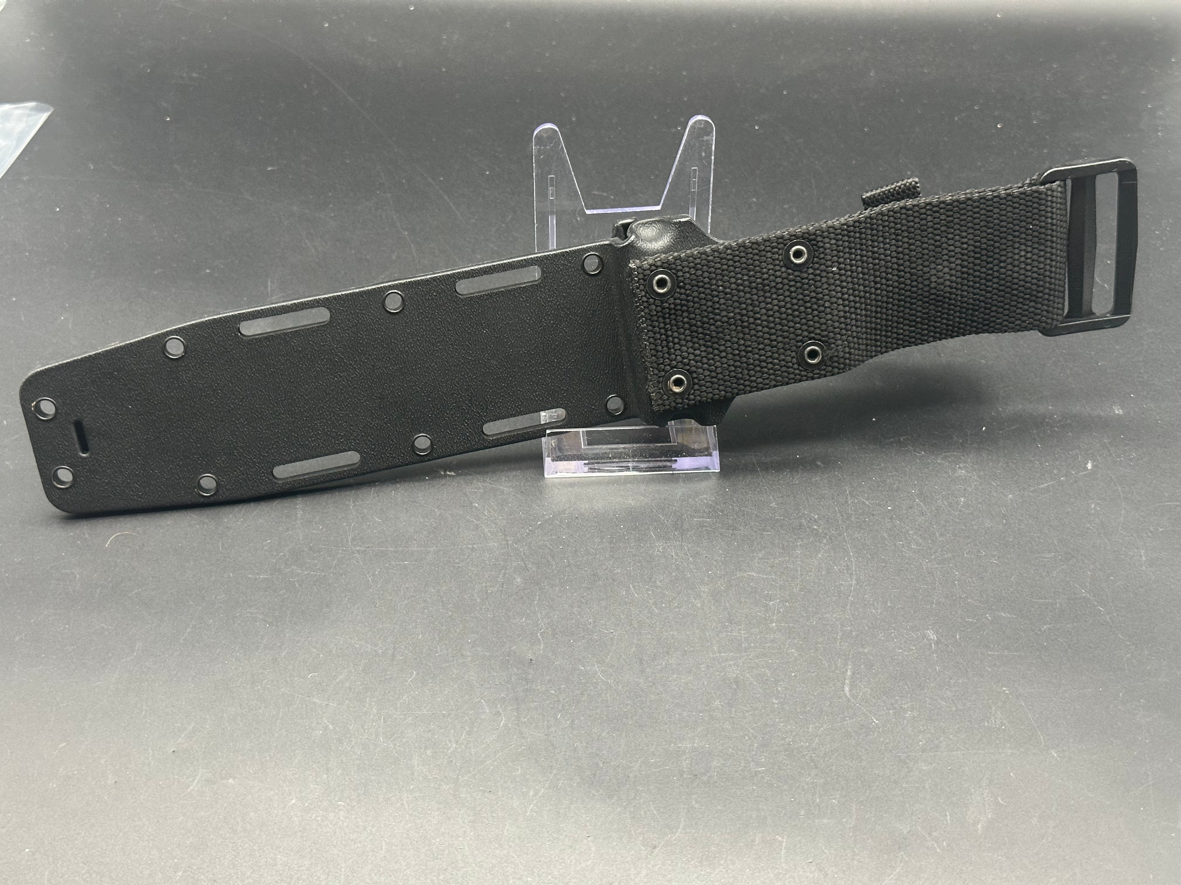 KA-BAR 1281 D2 Steel Fighting & Utility Knife - Tactical Survival, Outdoor Camping, Hunting & EDC Knife