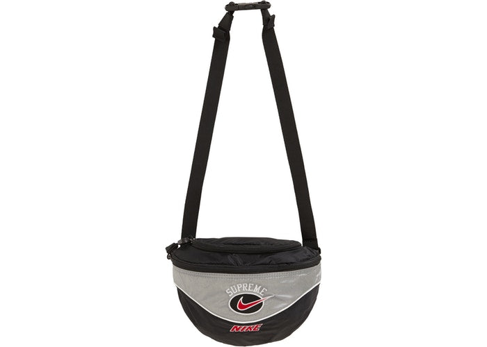 Nike Shoulder Bag for Women & Men - Lightweight Durable Silver Crossbody Bag - Perfect for Travel, Gym, Work & Everyday Use