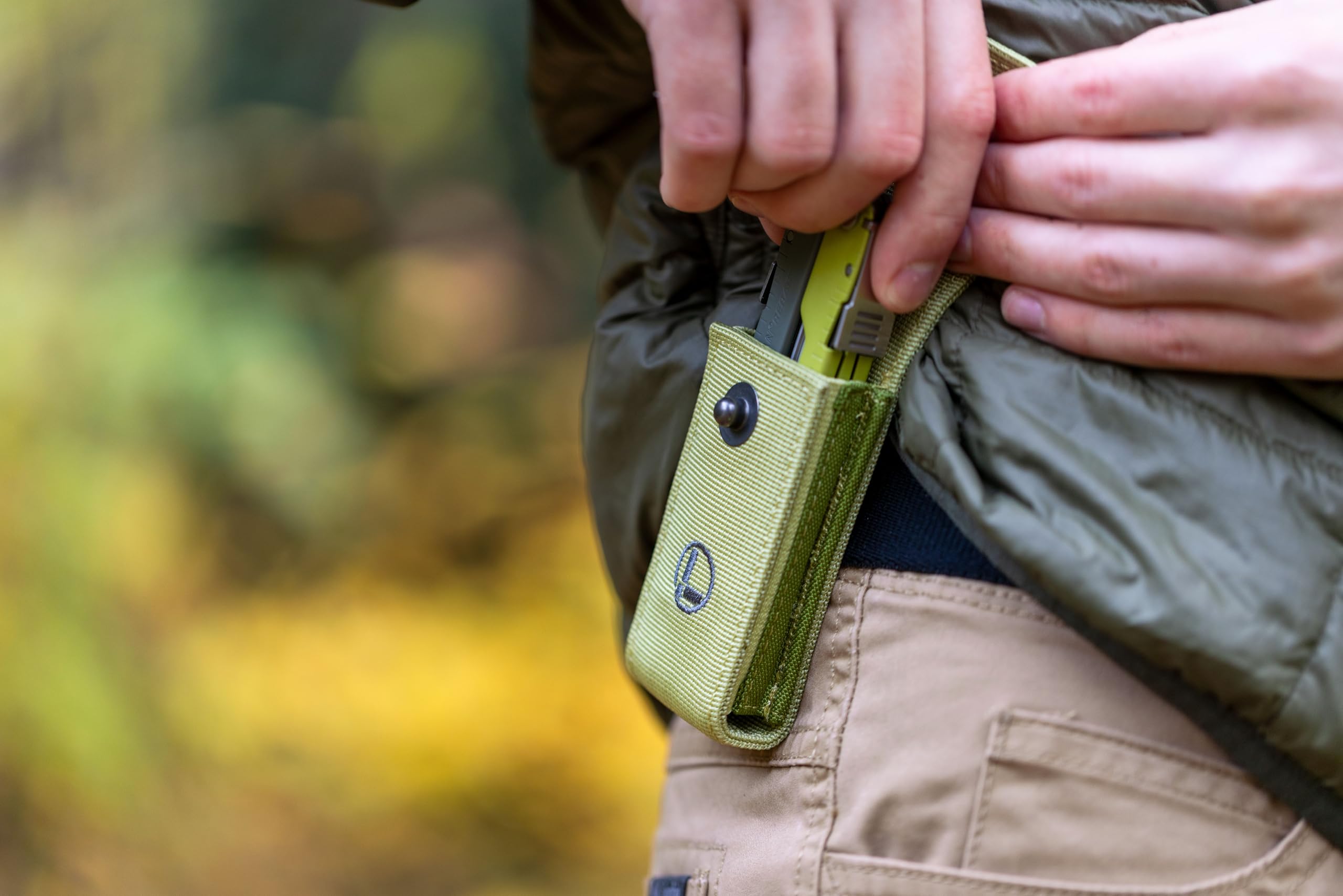 LEATHERMAN Rebar Multitool - Premium Stainless Steel with Replaceable Wire Cutters & Saw | Mossy Slate Finish | Includes Nylon Sheath | Perfect for Camping, Hiking, Survival & Everyday Carry (EDC)