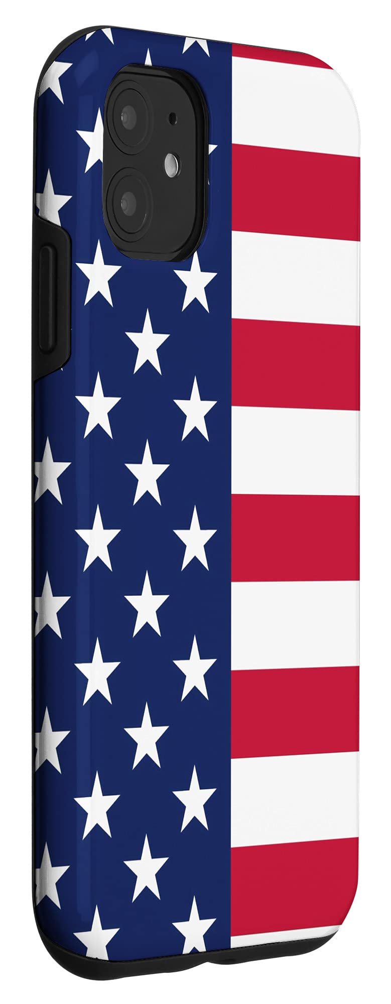 iPhone 11 Case with USA Flag Design - Patriotic American Pride Phone Cover for iPhone 11 - Perfect for 4th of July, Veterans Day & Patriotic Events