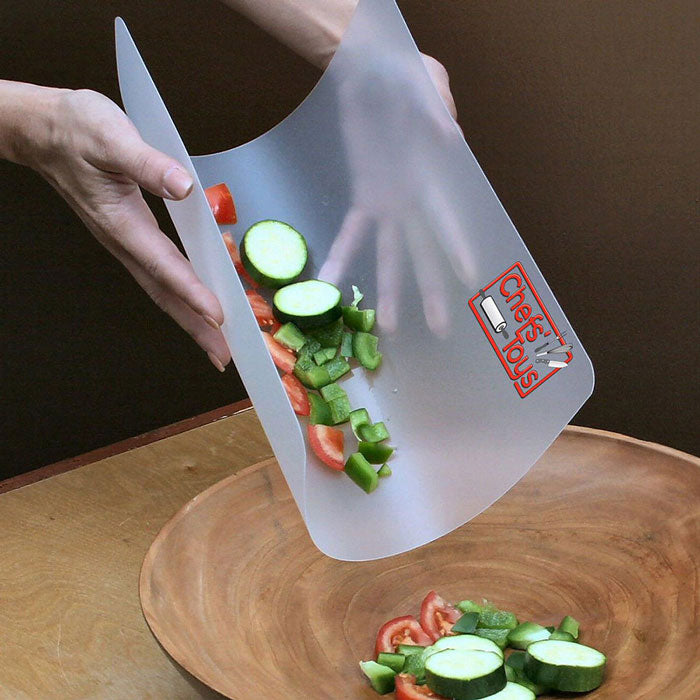 Premium Flexible Cutting Board 12x9 Inches - Non-Slip, Dishwasher Safe, BPA-Free - Perfect for Chefs, Home Cooking, Meal Prep & Serving