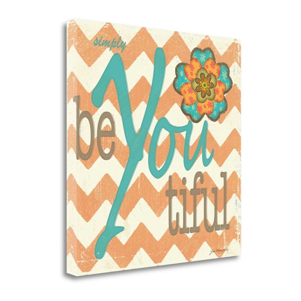 Beyoutiful By Jo Moulton - Premium Fine Art Giclee Print on Gallery Wrapped Canvas - Ready to Hang Wall Decor for Living Room, Bedroom & Office