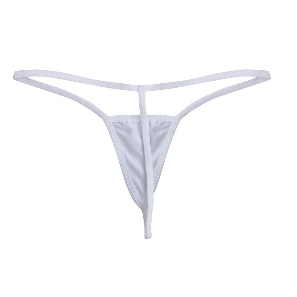 Alvivi Women's Micro G-String Thong Panty Lingerie - Sexy Low Rise Classic Briefs Underwear for Date Night & Intimate Moments