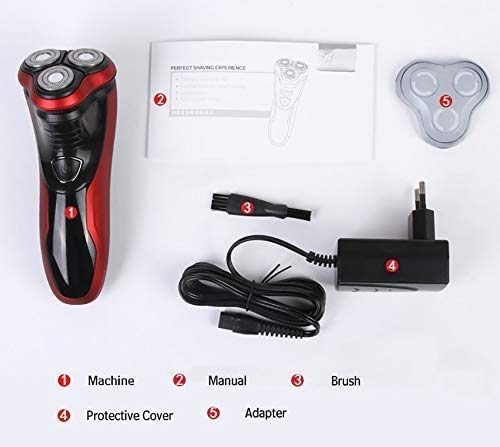 Best Electric Shavers for Men - IPX7 Waterproof Cordless Shaver with Pop-up Trimmer for Wet & Dry Shaving - Perfect for Travel, Gym & Daily Grooming Routine