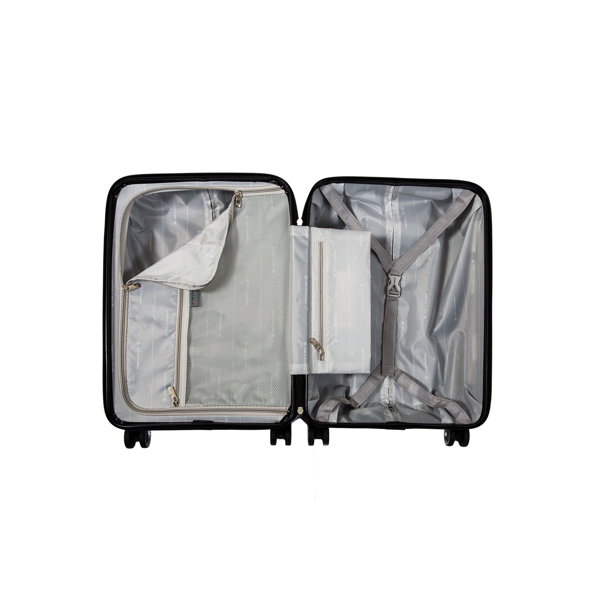 Air Canada Optimum Hardside Carry On Luggage - Lightweight Spinner Suitcase for Business Travel & Weekend Getaways | TSA Approved, Durable Polycarbonate Shell