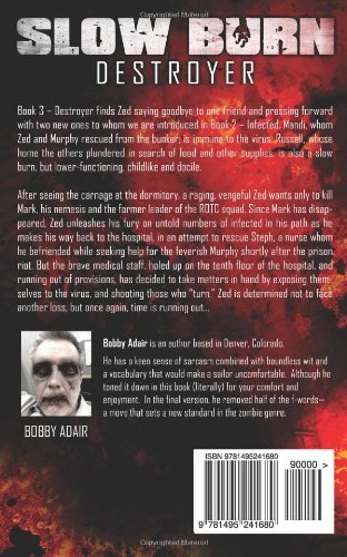 Slow Burn: Destroyer, Book 3 - Post-Apocalyptic Survival Thriller Novel | Perfect for Dystopian Fiction Fans & Book Club Discussions