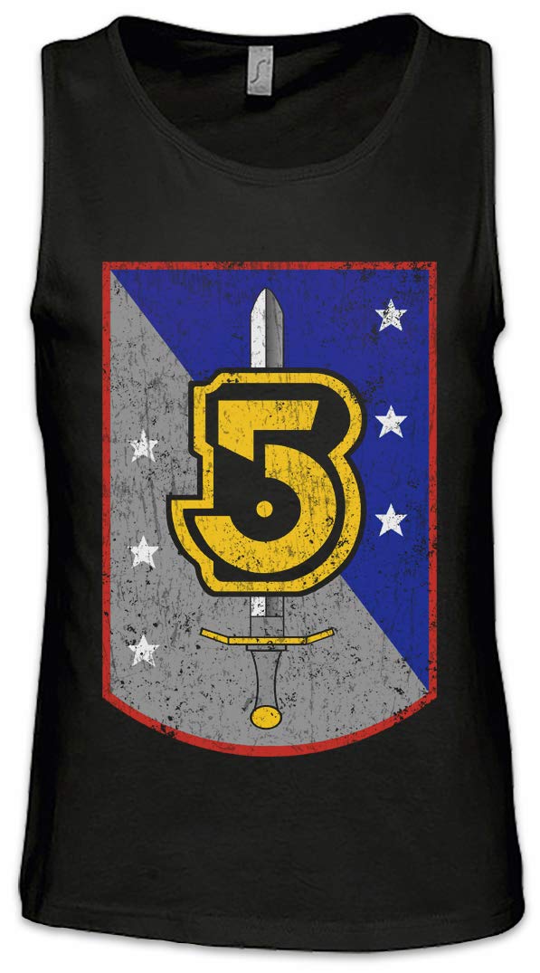 Vintage Army of Light Logo Men's Tank Top - Urban Backwoods Gym Shirt for Workout & Streetwear Fashion