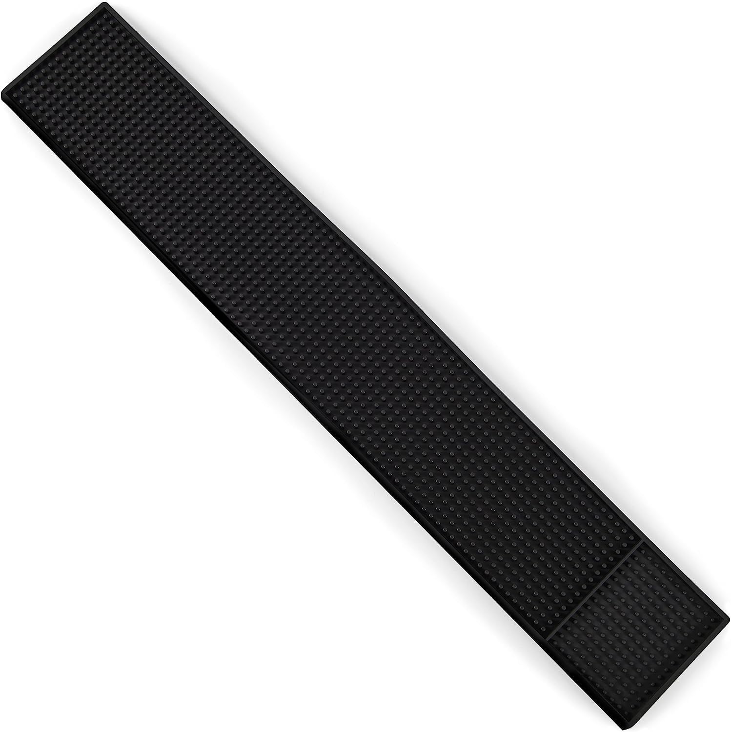 Olrada Non-Slip Spill Mat for Bars & Restaurants - 24x4 Inch Waterproof Counter Protector, Durable Bar Rail Runner for Kitchen, Home & Commercial Use - Ideal for Drink Spills, Food Prep & Table Decoration