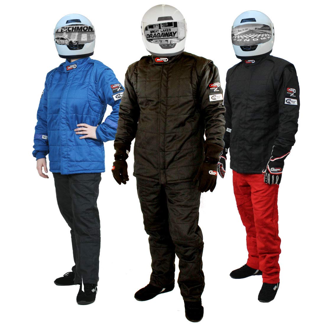 PROFOX-103 Fire Resistant Racing Pants - SFI 3.2A/1 Certified Single Layer Auto Racing Suit (Pants Only) | Perfect for Track Days, Drag Racing & Motorsport Events