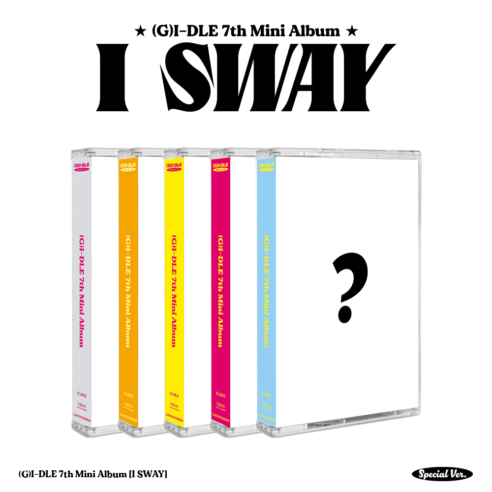(G)I-DLE 7th Mini Album 'I SWAY' (Special Edition) - K-Pop Music CD with Photobook & Exclusive Stickers | Perfect for K-Pop Collectors, Fans & Gift Giving