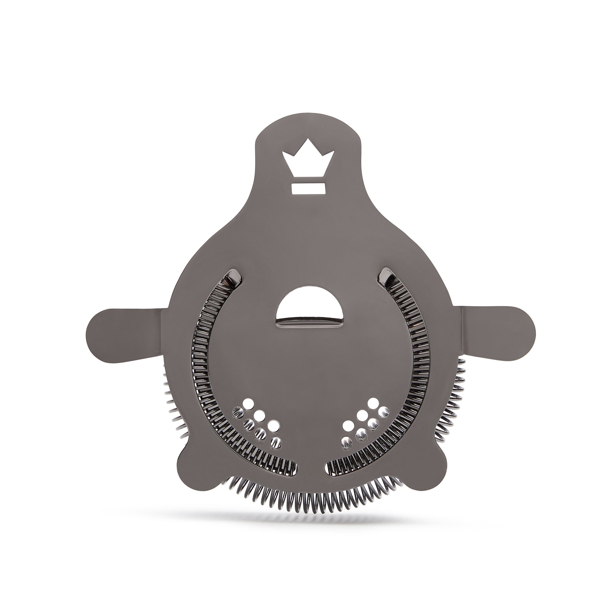 BUSWELL® BOBTAIL Cocktail Strainer - Premium Gunmetal Black Bar Tool for Mixing, Pouring & Straining Cocktails | Perfect for Home Bars, Professional Bartenders & Cocktail Enthusiasts
