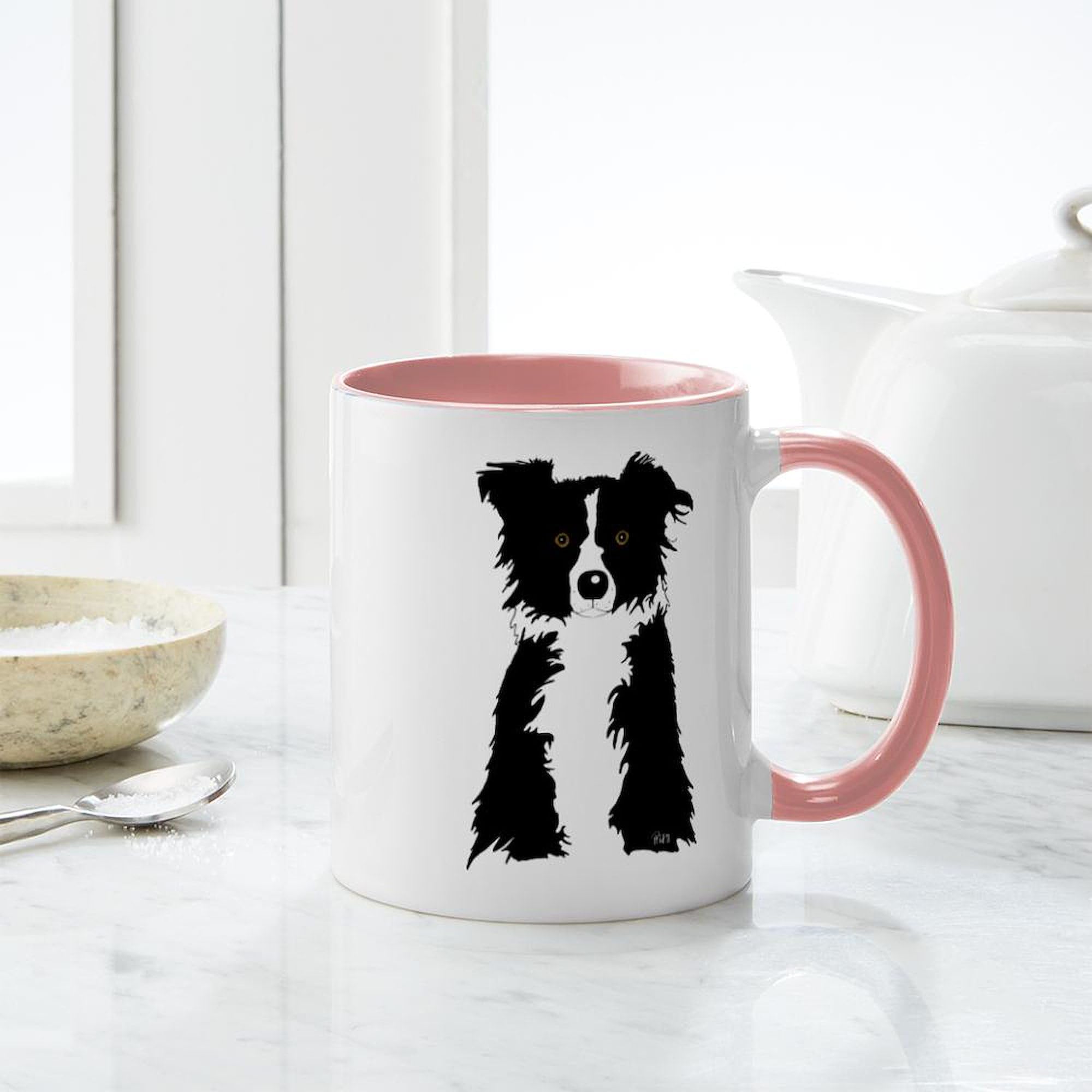 Sheep Design Ceramic Coffee Mug 11 oz (325 ml) - Perfect for Tea, Hot Chocolate & Office Use - Funny Gift for Animal Lovers & Coworkers