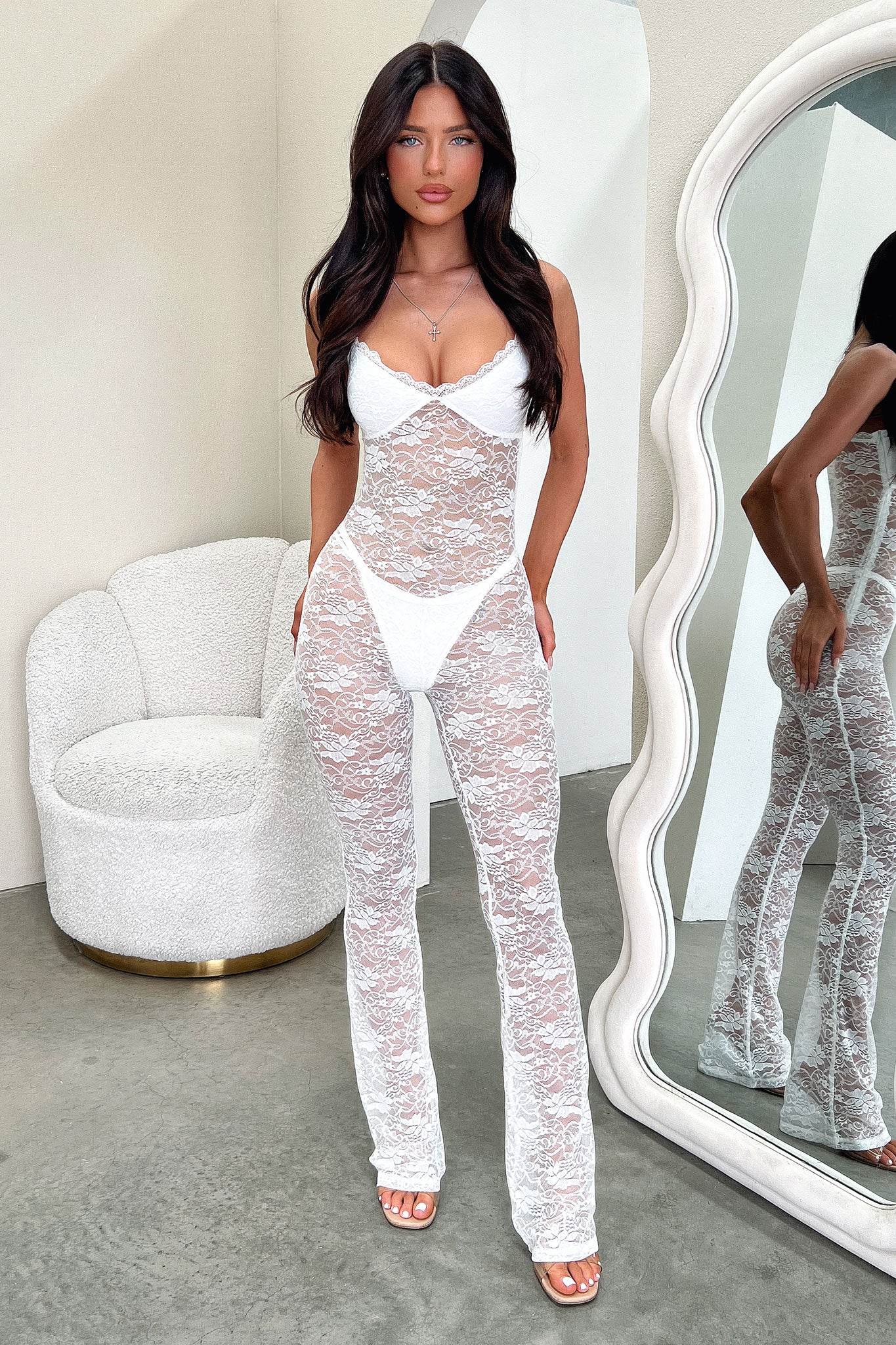 Luisa Jumpsuit for Women - Elegant White Romper | Perfect for Summer Outfits, Beach Vacations & Casual Wear