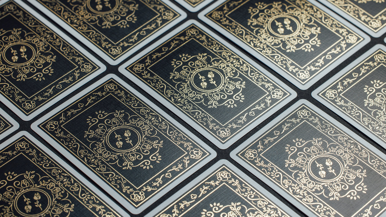 Black Roses 10 Year Anniversary Playing Cards - Premium Collectible Deck for Card Games, Magic Tricks & Poker Night - Perfect Gift for Card Enthusiasts