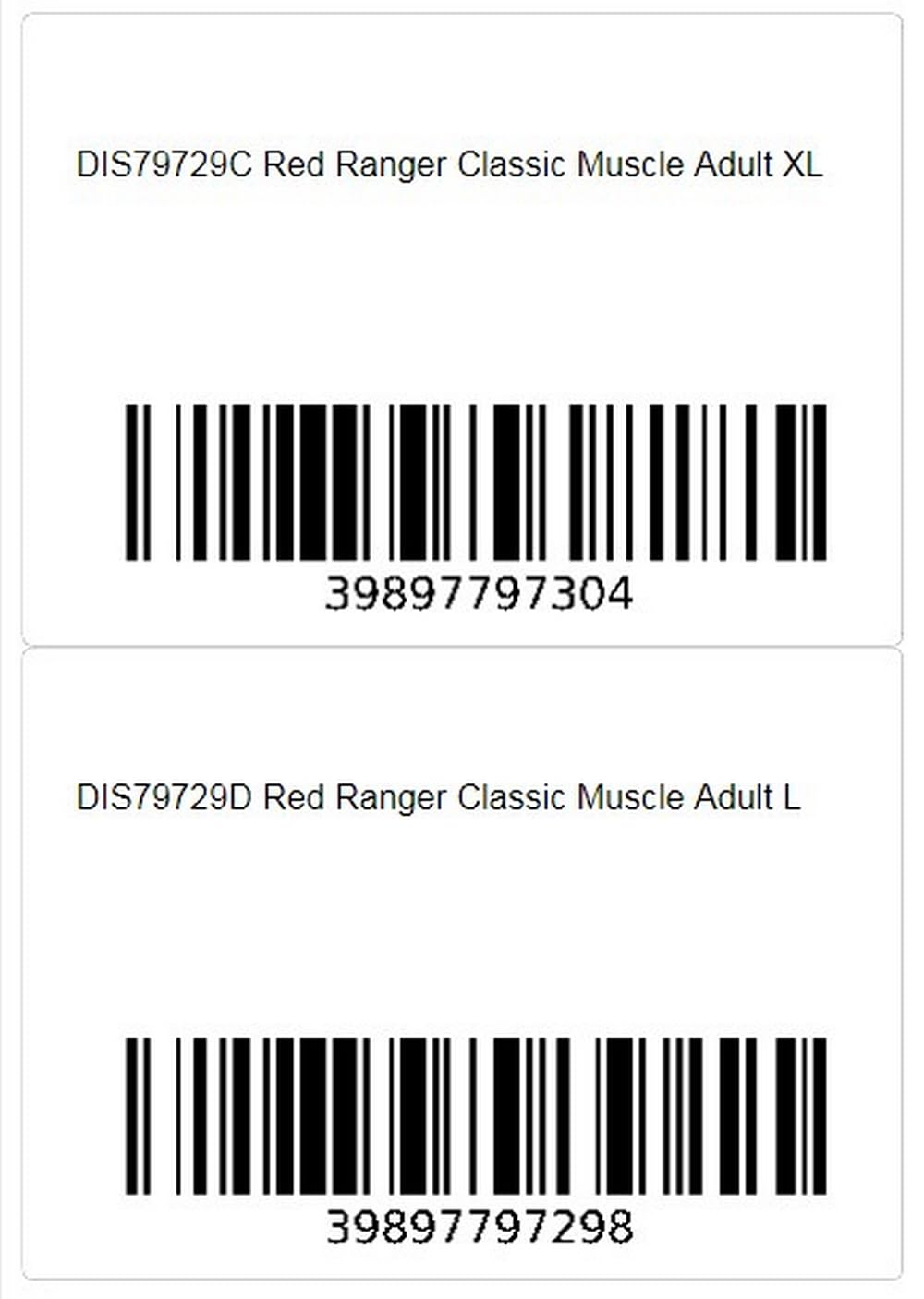 Red Ranger Classic Muscle Adult Costume for Men - Premium Superhero Halloween Cosplay Outfit | Perfect for Halloween Parties, Comic Con & Cosplay Events