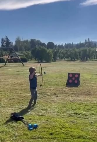 Ultimate Archery Game Set for Kids - Single Target Youth Bow & Arrow Kit | Perfect for Outdoor Play, Birthday Gifts & Family Fun Activities