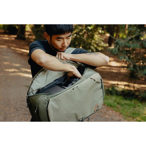 Peak Design Camera Cube V2 (Black, Small/Medium) - Waterproof DSLR Camera Bag for Travel & Outdoor Photography - Perfect for Hiking, Camping, and Airplane Carry-On
